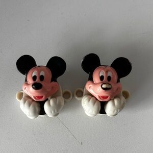 Vintage Mickey Bow Biters 1989 Brookside Shoelace Holder